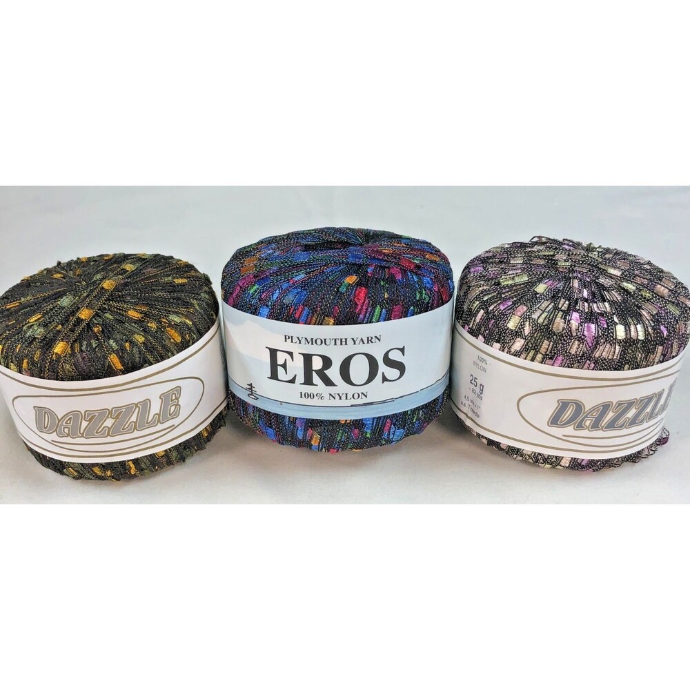 2 Dazzle  and 1 Eros ladder yarns lot